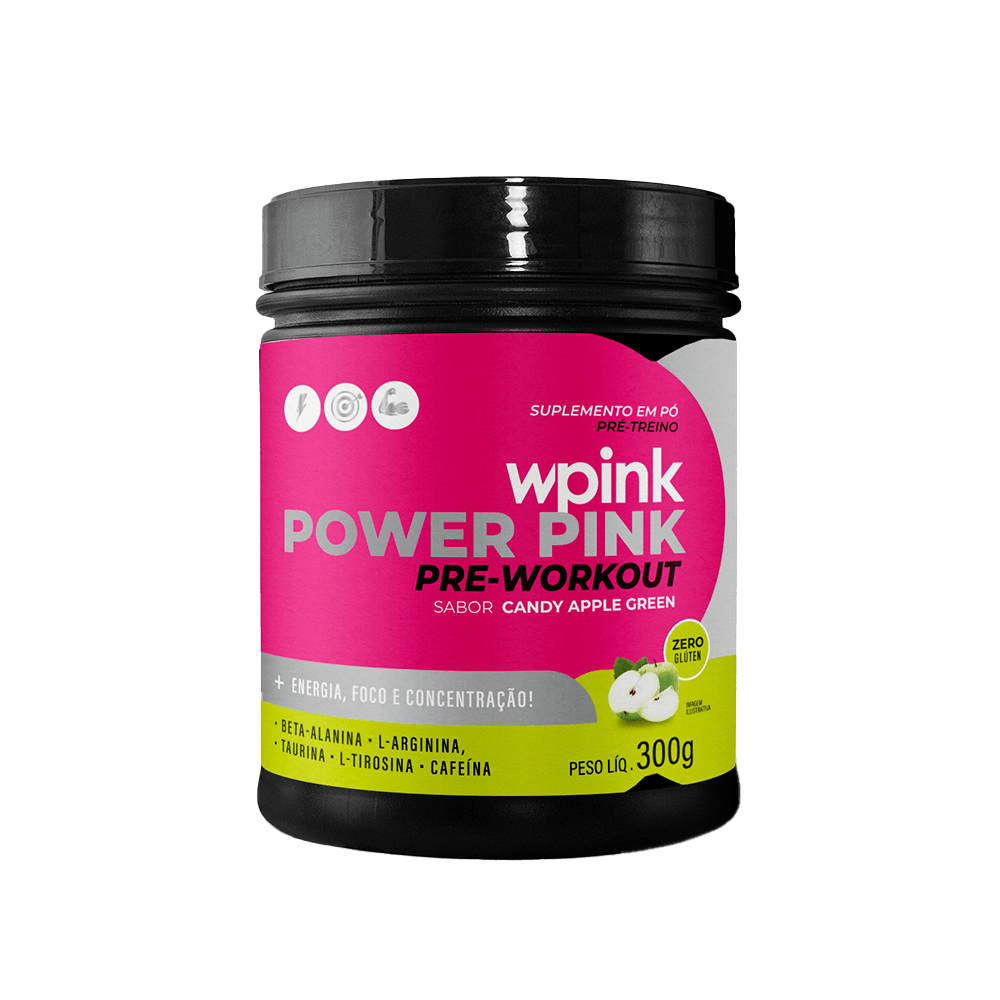 Super Pré-treino de maçã verde - pré-treino – 300g