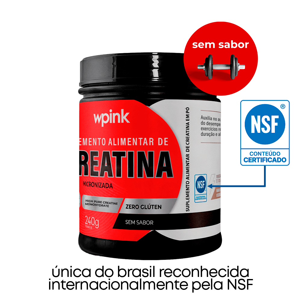 Creatina sem sabor - 240g