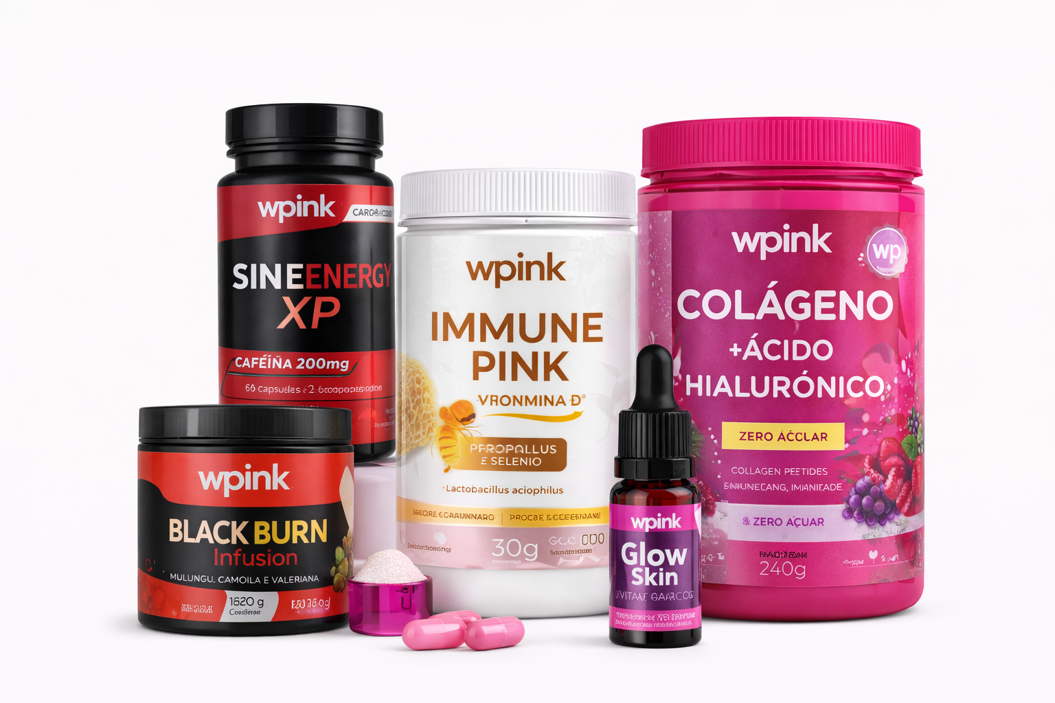 Kit cuidado completo:: Beleza, disposição e Energia